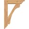 Ekena Millwork Legacy Traditional Smooth Bracket w/ Offset Brace, Western Red Cedar, 5 1/2"W x 20"D x 28"H BKT0604X20X28LEC01SWR - alternate 4